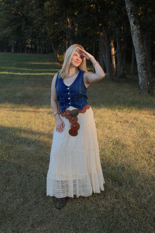 Heirloom Lace Maxi Skirt