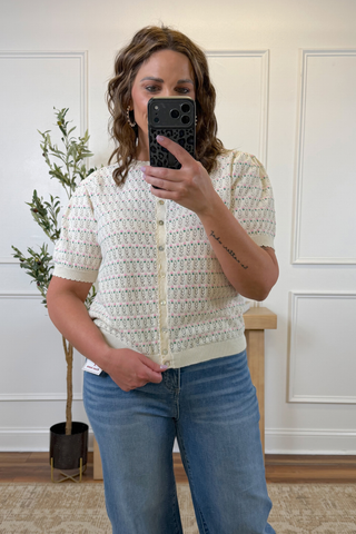 The Willow Puff Sleeve Cardigan