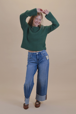 Evergreen Comfort Sweater
