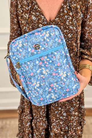 Cornflower Petal Charm Bible Cover