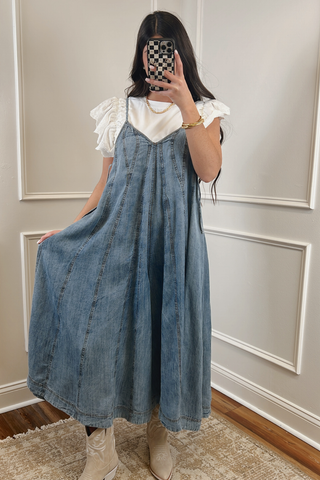 Free Spirit Tencel Denim Jumpsuit
