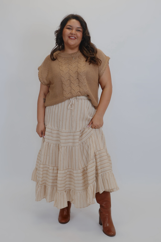 Honey Trail Tiered Skirt