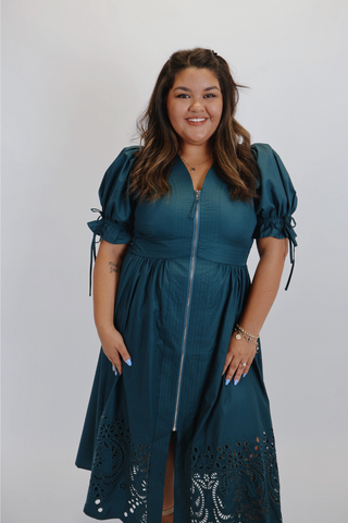 Lagoon Whisper Midi Dress