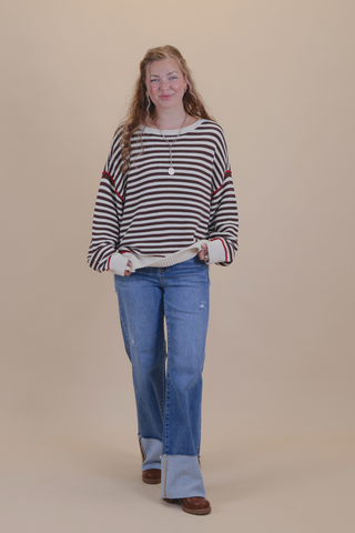 Cherrywood Stripe Sweater