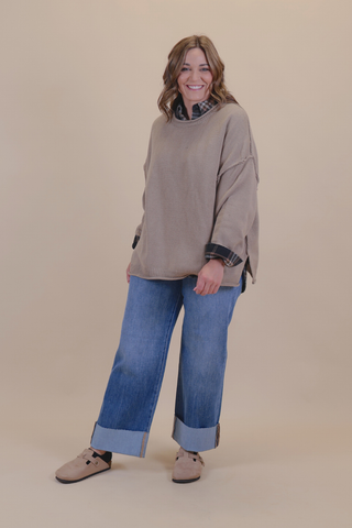 Heathered Haven Sweater