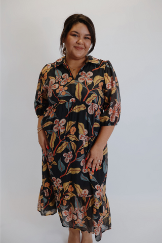 Meadow Mingle Midi Dress