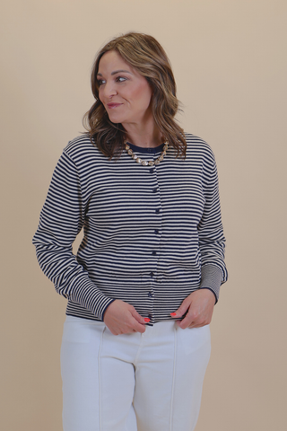 Main Street Stripe Cardigan