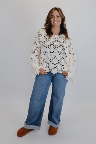 Sunshine on My Mind Crochet Top