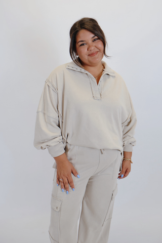 Coffee Run Pullover