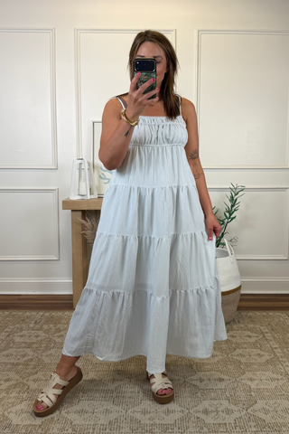 Blue Haven Tiered Dress