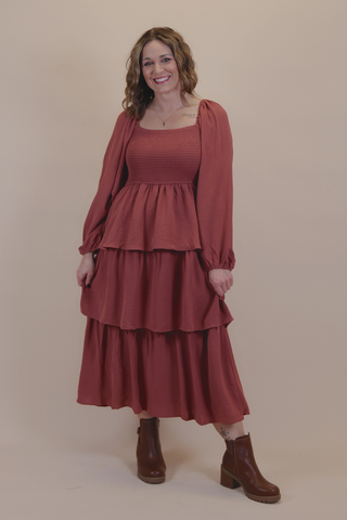 Autumn Rose Midi