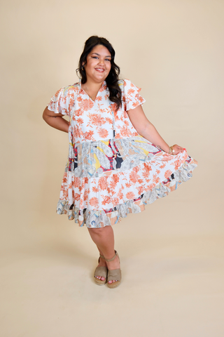Heartland Print Mini Dress