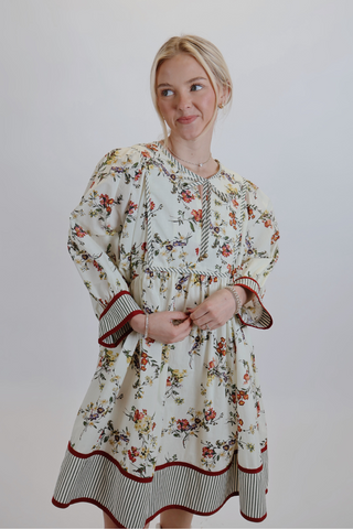 Meadow Bloom Babydoll Dress