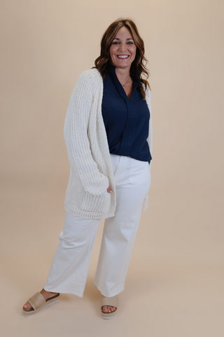 Willow Open-Knit Cardigan