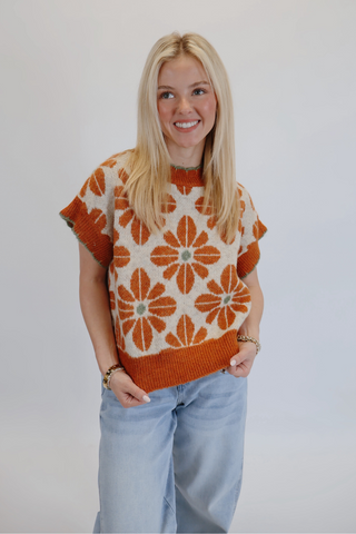 Autumn Daisy Sweater