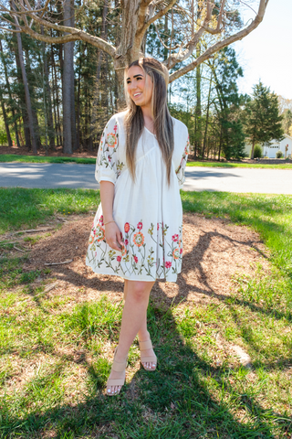 Floral Statement Dress