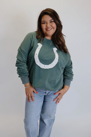 Green Pastures Pullover