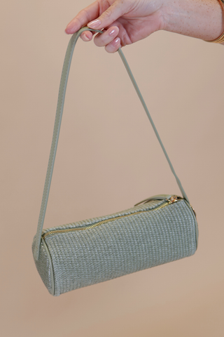 Mila Slender Straw Shoulder Bag