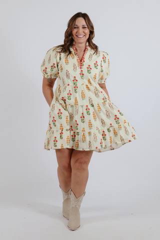 Cottage Charm Tiered Dress