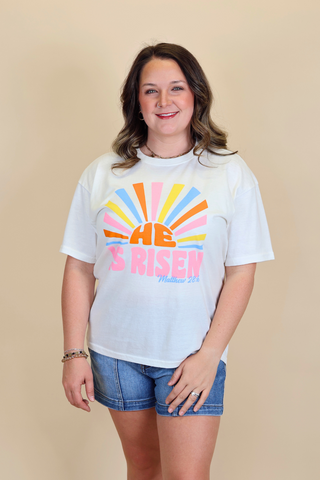 He Is Risen Graphic Tee
