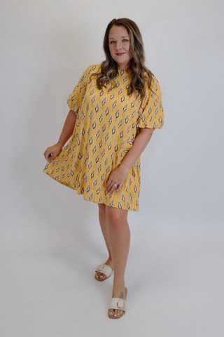 Honey Trail Mini Dress