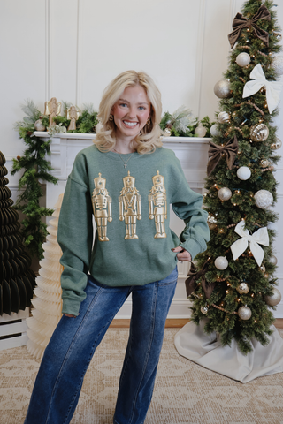 Golden Nutcracker Sweatshirt