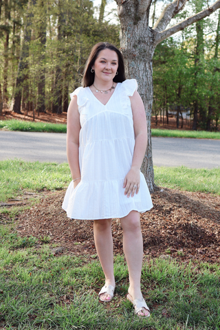 Vineyard Strolls Mini Dress