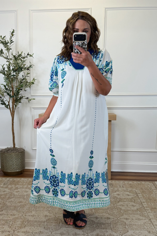 Blue Haven Midi Dress