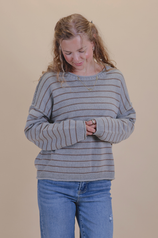 Driftwood Stripe Sweater