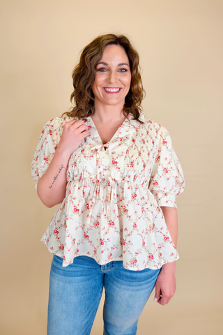 Full Of Grace Floral Blouse