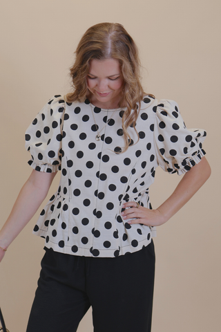 Polka Dot Darling Top