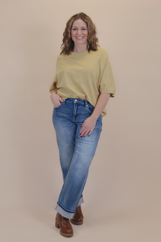 Easy Breezy Dolman Knit Sweater