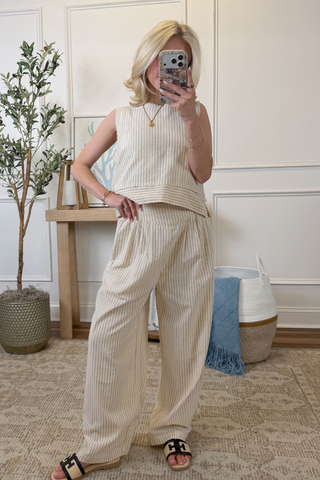 Natural Ease Linen Set