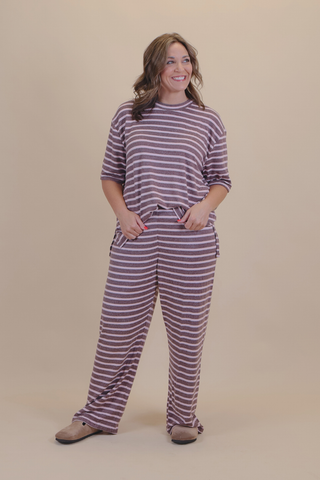 Casual Striped Set
