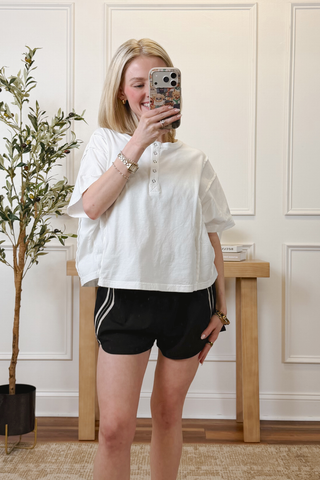 On the Go Stripe Shorts