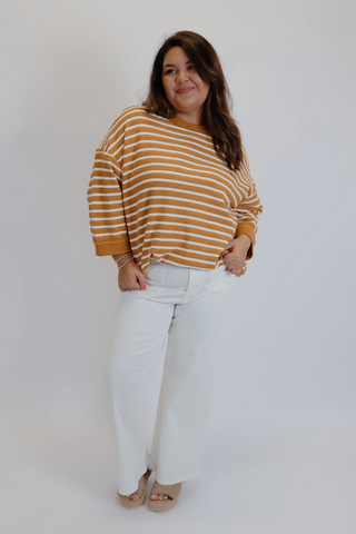 Marigold Mood Knit Top