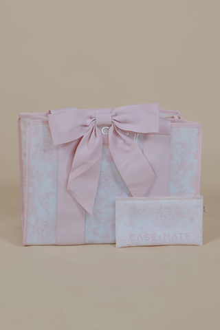 Case-Mate Afternoon Rosé Bow Jelly Tote Bag
