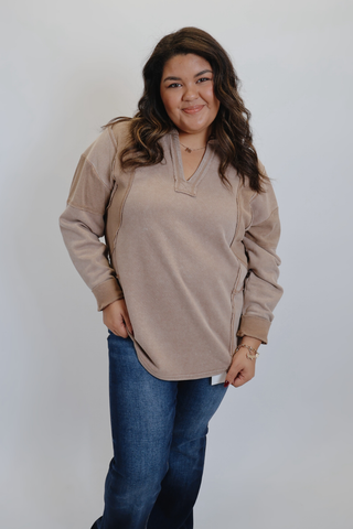 Dusty Mesa Collared Pullover