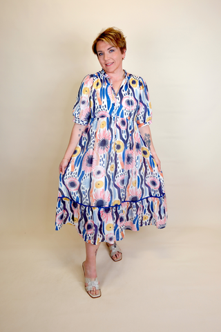 Nantucket Charm Midi Dress