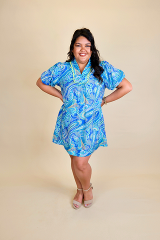 Seaside Strolls Mini Dress
