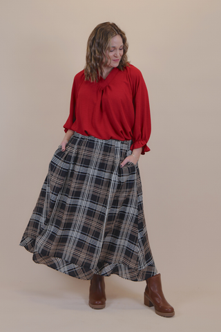 Effortless Elegance Ruffle Sleeve Top