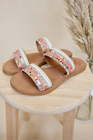 Camilo Gold Multi Women Sandal