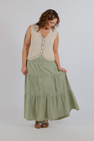 Coastal Crochet Vest
