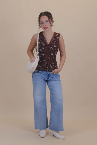 Vintage Bloom Lace Top