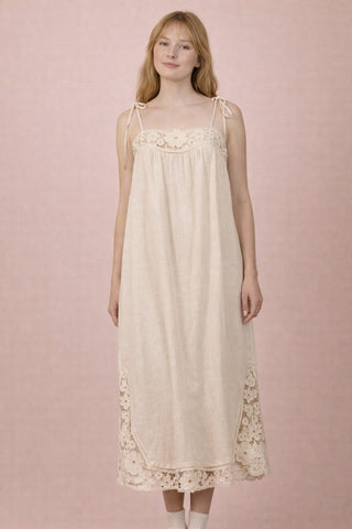marina lace midi dress Women's Marina V-Neck Sequin Lace Midi Dress