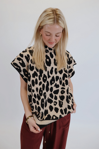 Wild Whisper Knit Top
