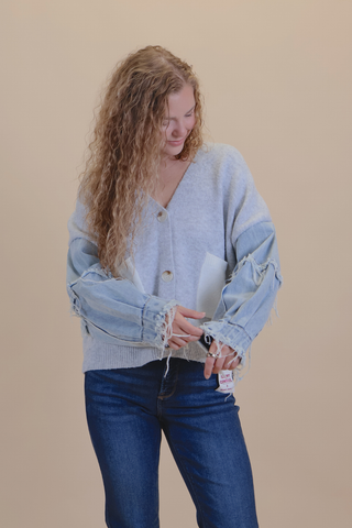 Denim & Drift Cardigan
