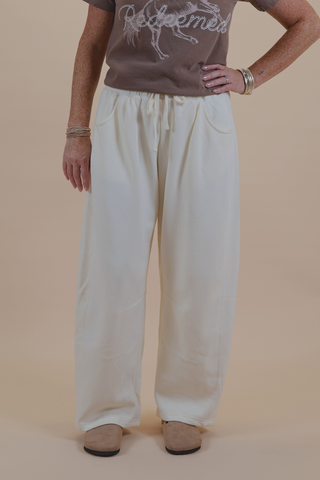 Cloudnine Drawstring Barrel Sweatpants