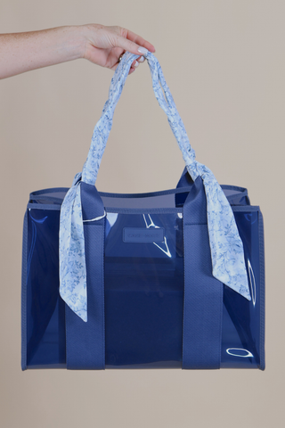 Case-Mate Something Navy Twilly Jelly Tote Bag