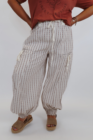 Sundrift Stripe Joggers